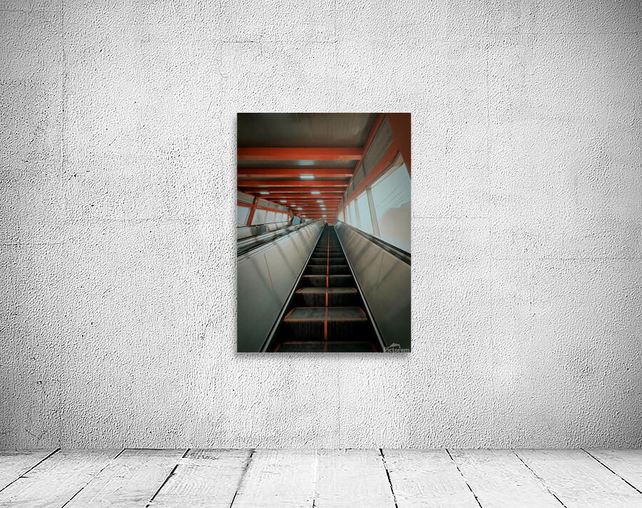 Underground Escalator  Wall Preview