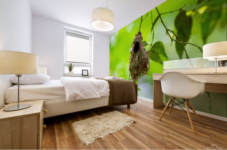 The Nest Mural print