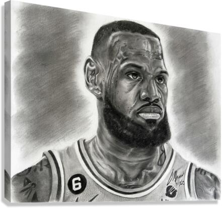 LeBron  Canvas Print