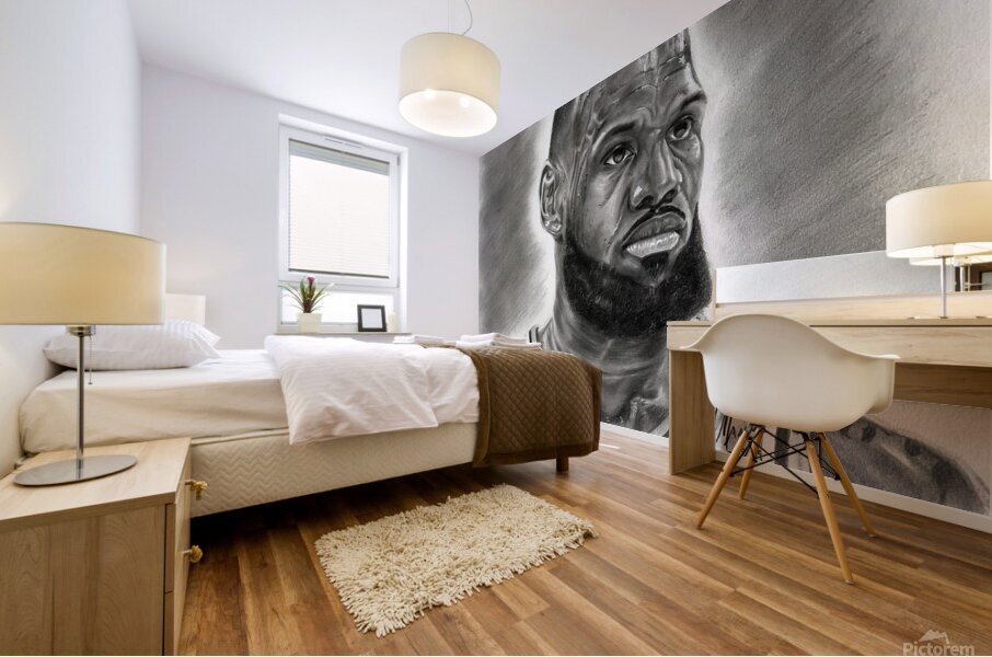 LeBron  Mural print