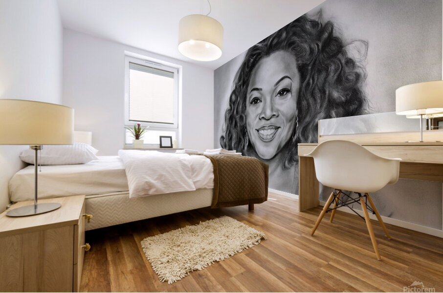 Oprah  Mural print