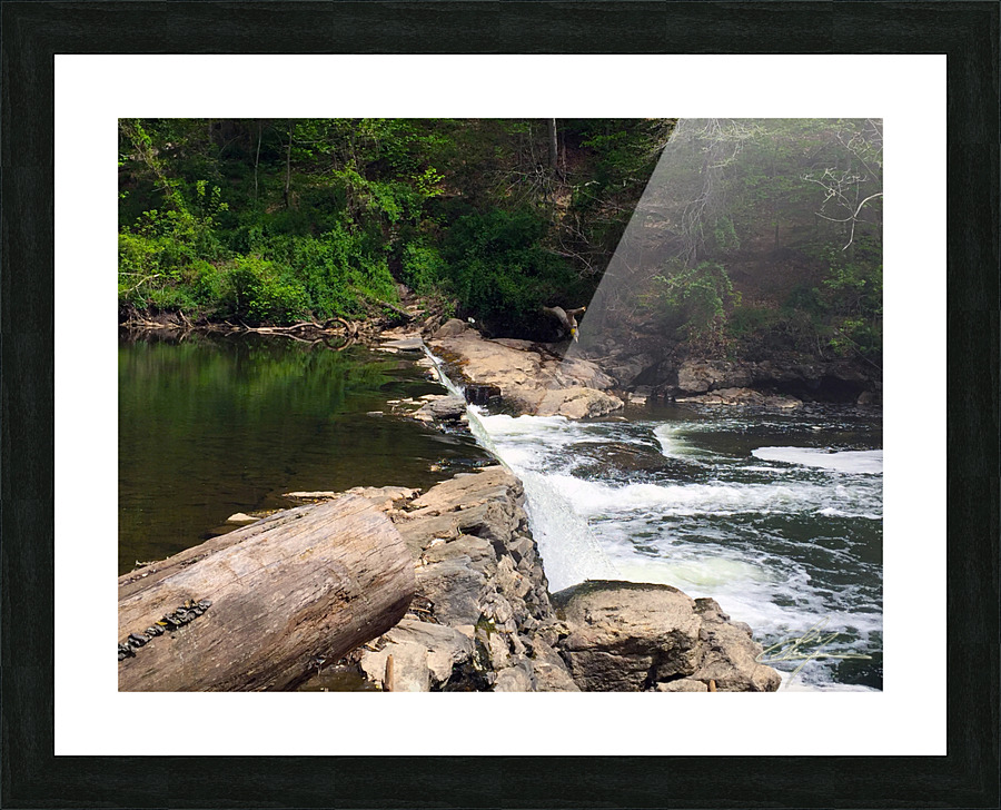 Tranquil Falls Picture Frame print