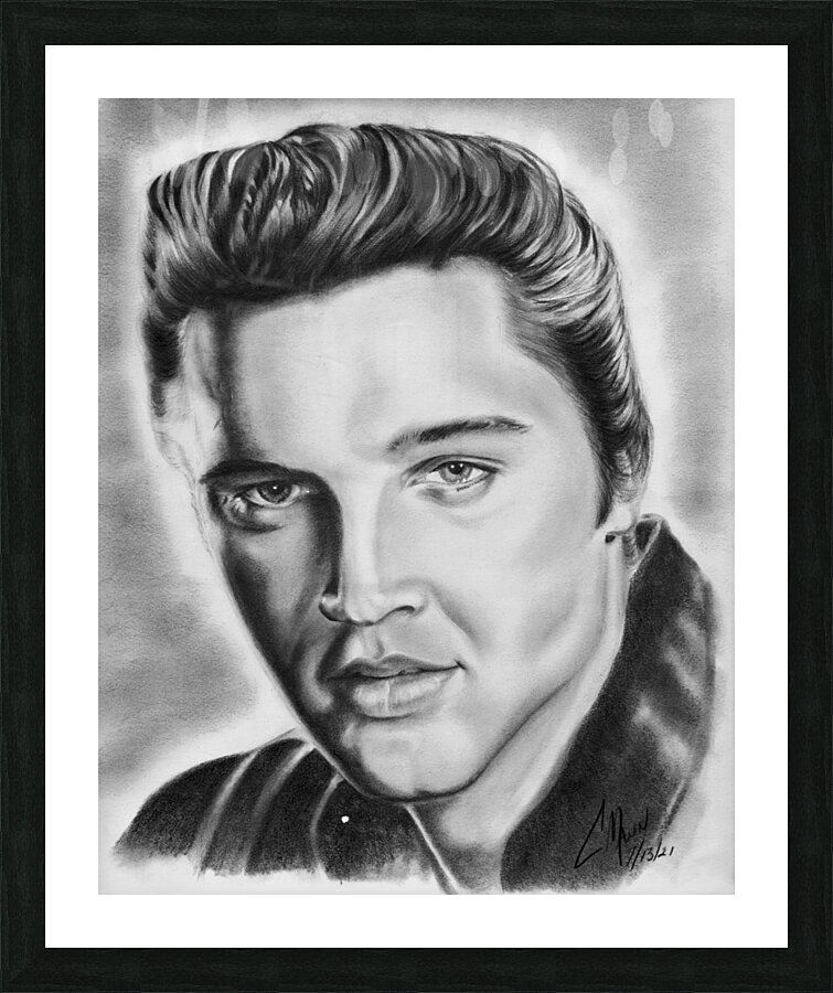 Elvis  Picture Frame print