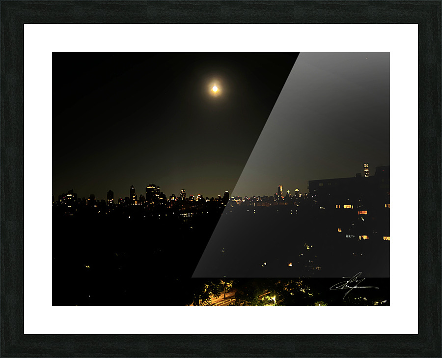 When the Moon is High Picture Frame print