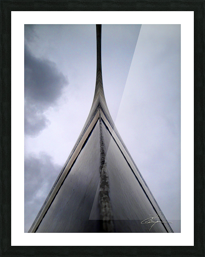 An Angle on the Arch Picture Frame print