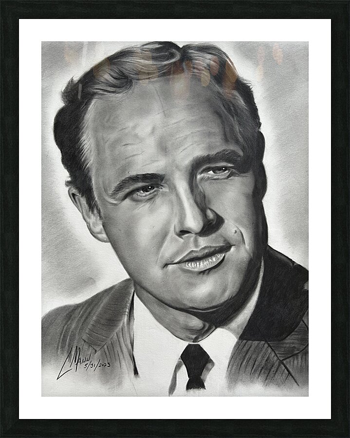 Marlon Brando  Picture Frame print