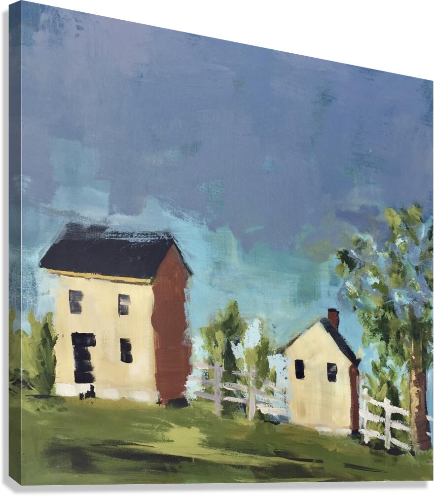 Shaker Village Canvas Print