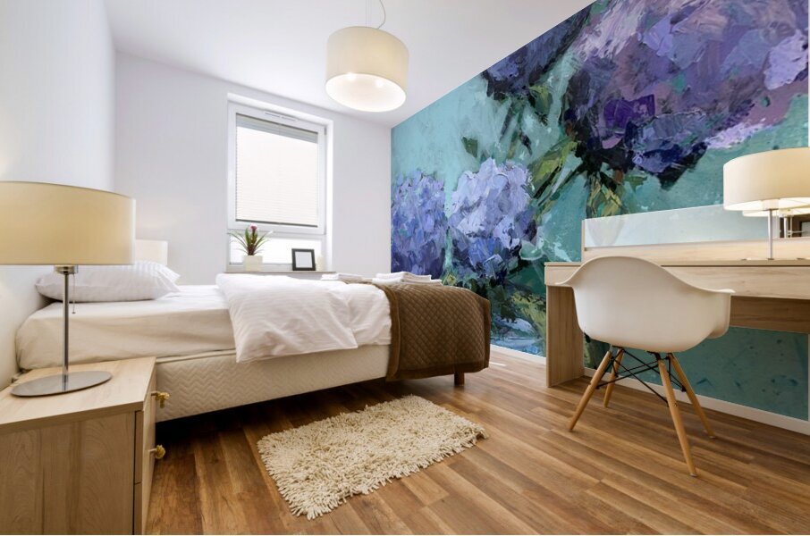 Garden Globes Mural print