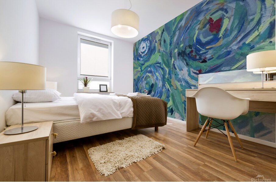 Time Drama Mural print