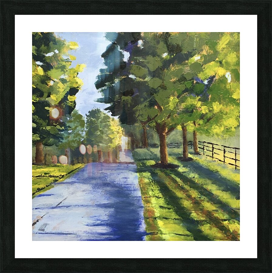 Kentucky Drive Picture Frame print