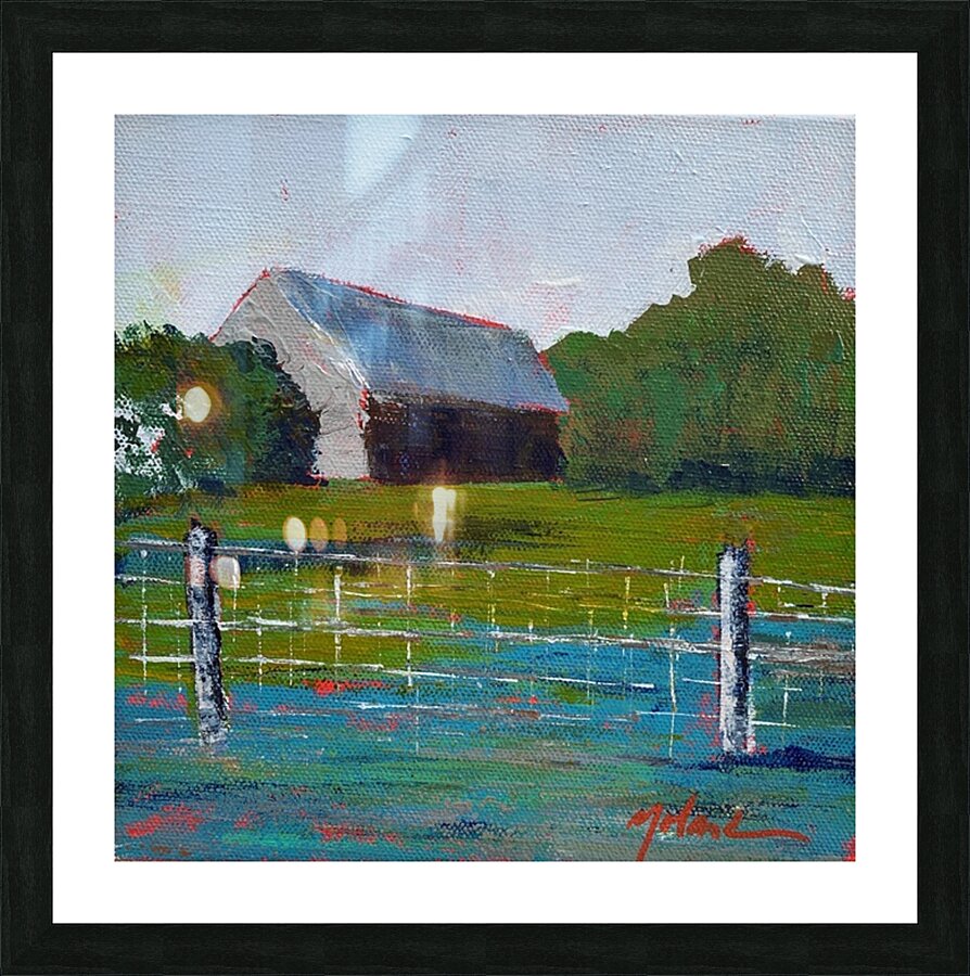 Along the Road Picture Frame print