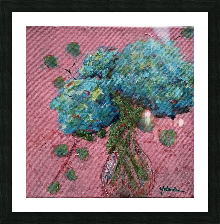 Bloom with Me Picture Frame print