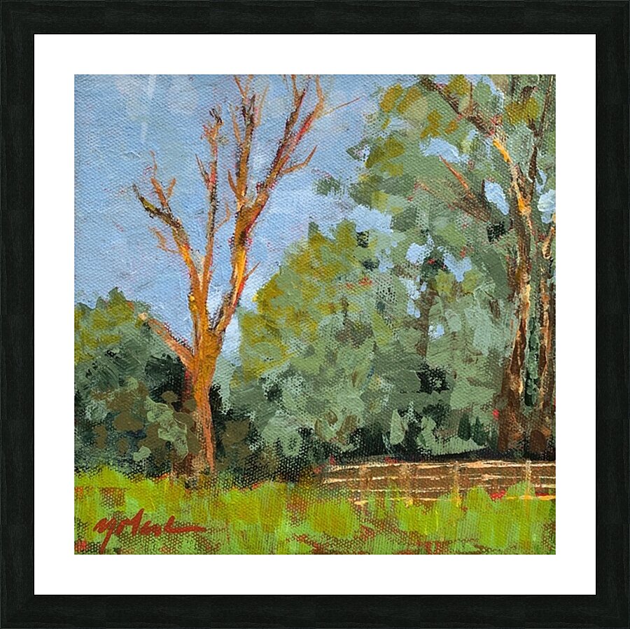 At the Farm Picture Frame print