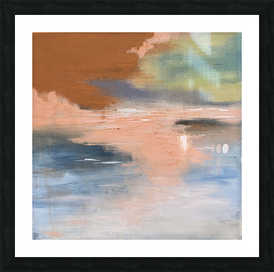 Along the Edge Picture Frame print