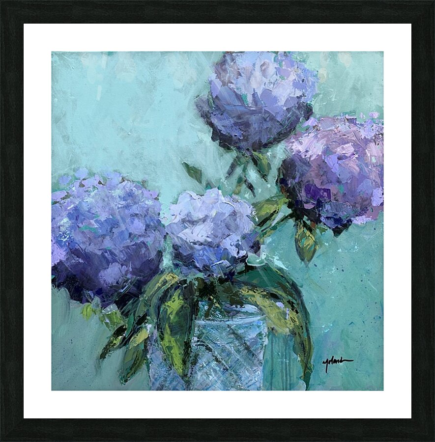 Garden Globes Picture Frame print