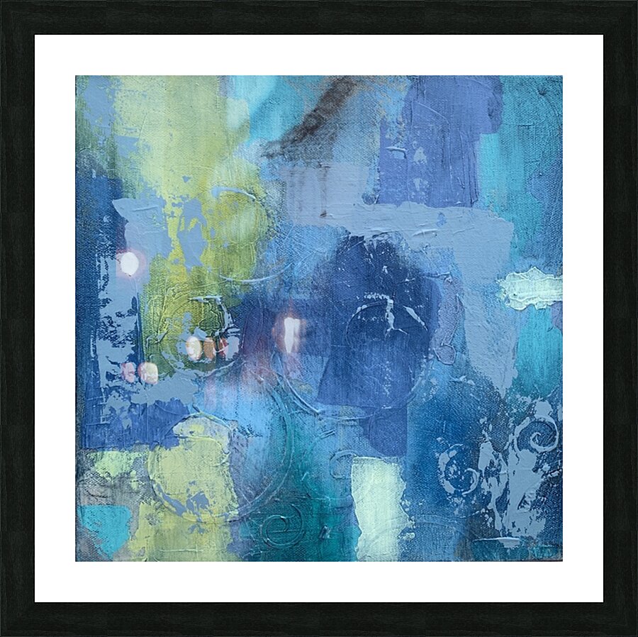 Remix 3 Picture Frame print