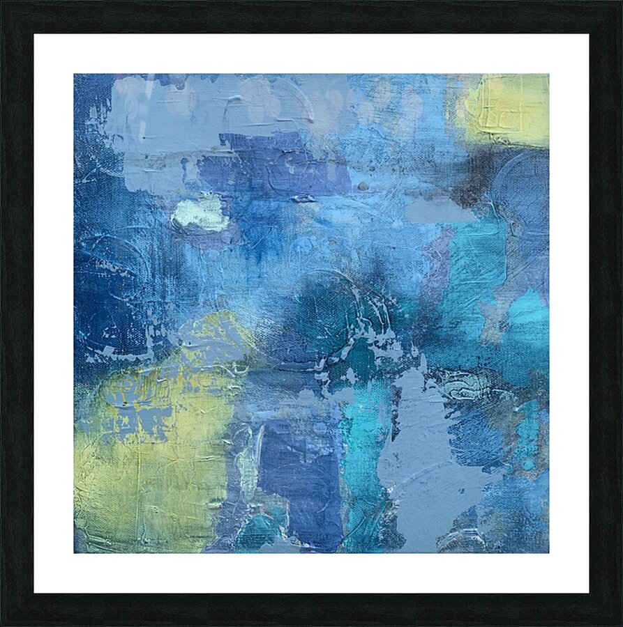 Remix 2 Picture Frame print