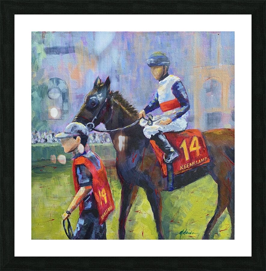 Fourteen Picture Frame print