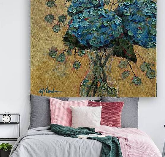 Charmed by the Blooms by Yolanda Kennison Fine Art