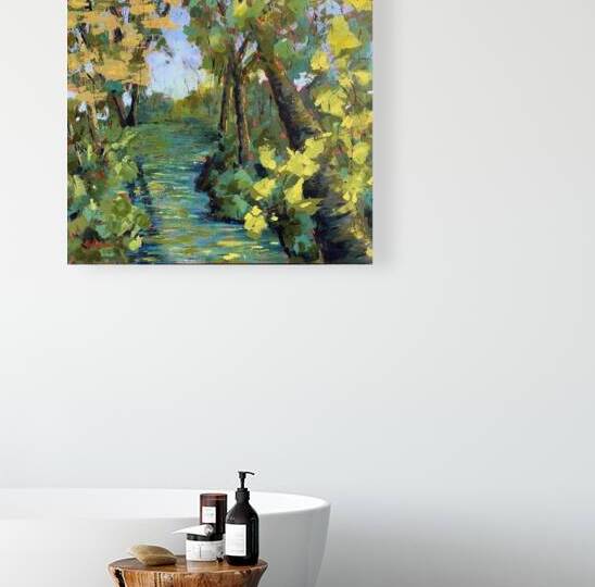When I Arrived by Yolanda Kennison Fine Art