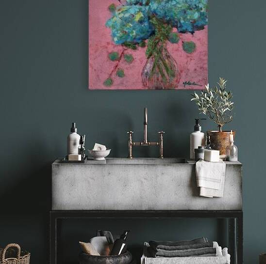 Bloom with Me by Yolanda Kennison Fine Art