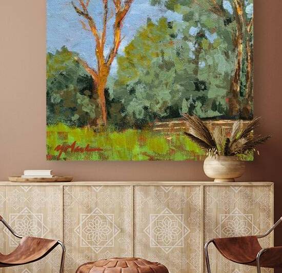 At the Farm by Yolanda Kennison Fine Art