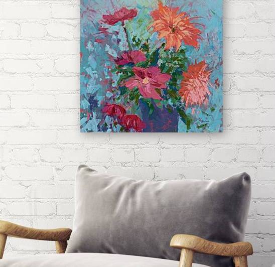 Bouquet Bright by Yolanda Kennison Fine Art