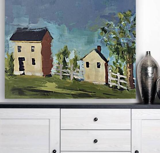 Shaker Village by Yolanda Kennison Fine Art