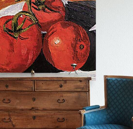 Tomatoes for Dinner by Yolanda Kennison Fine Art