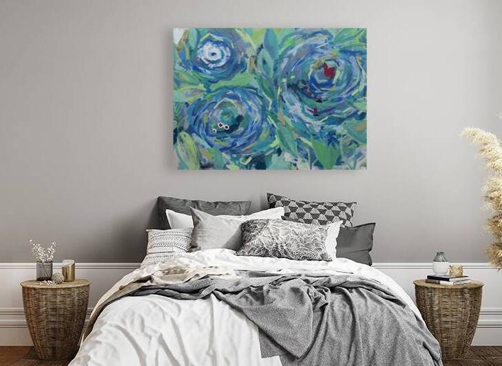 Time Drama by Yolanda Kennison Fine Art