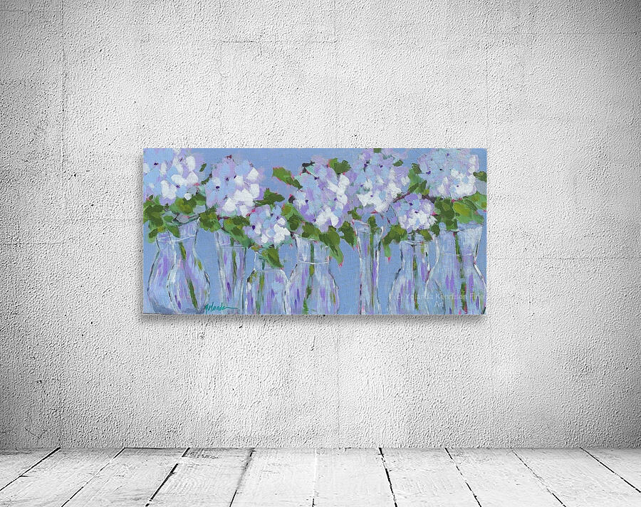 Hydrangea Party Wall Preview