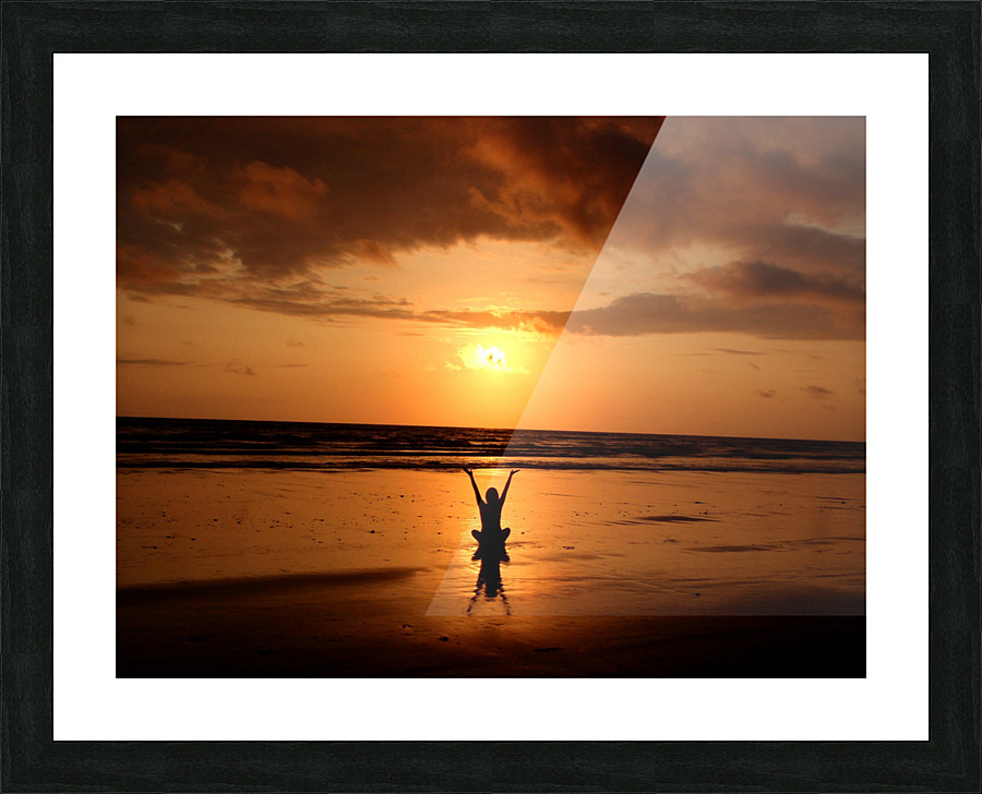 Alone With The Sun Picture Frame print