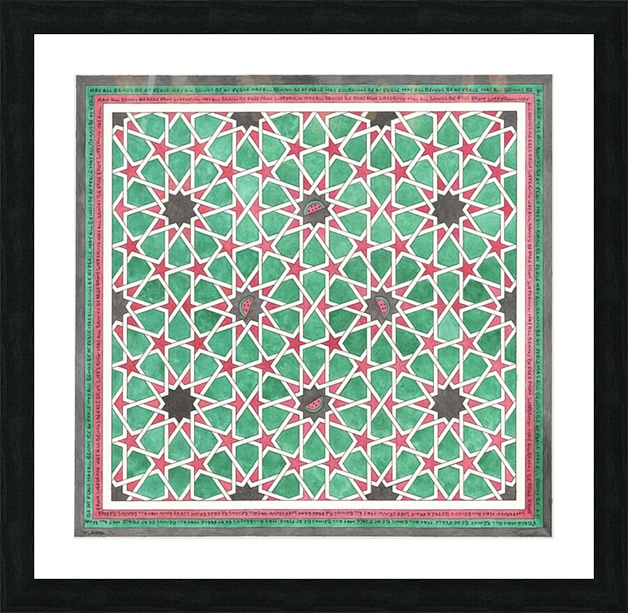 Watermelons Picture Frame print
