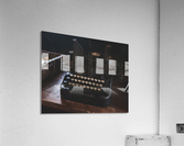 Typewriter Acrylic Print
