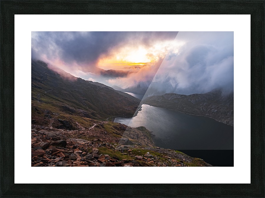 Shine through Picture Frame print