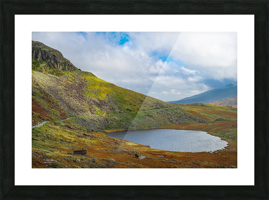 Natures pool Picture Frame print
