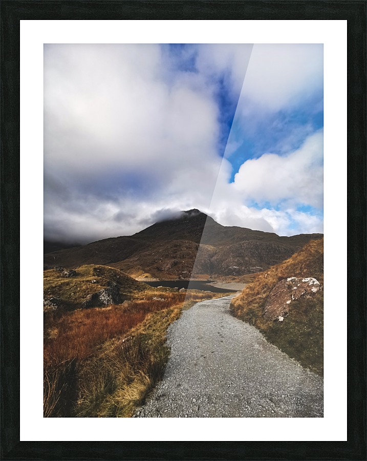 Head in the clouds Picture Frame print