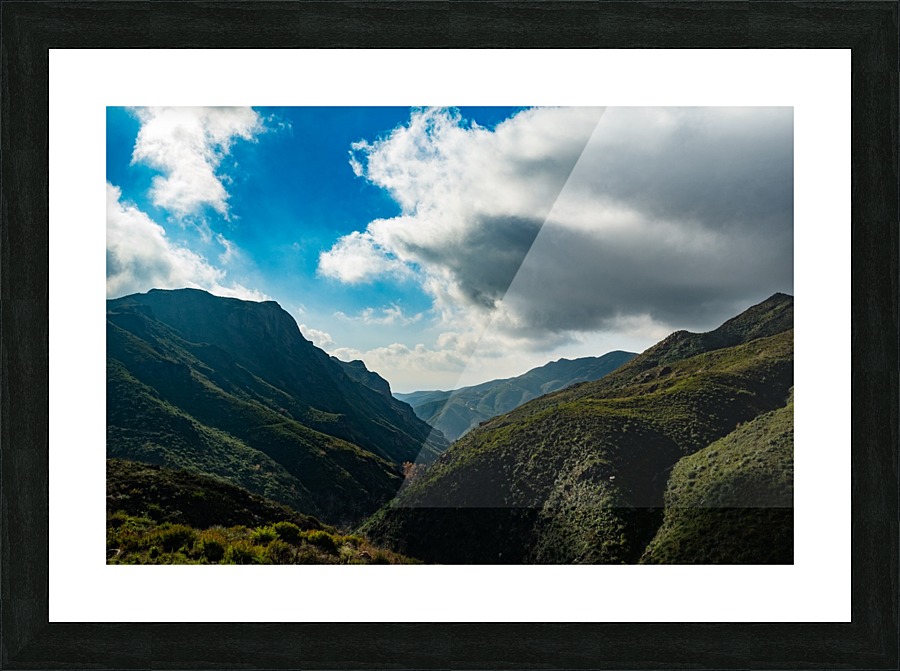 Calabasas Picture Frame print