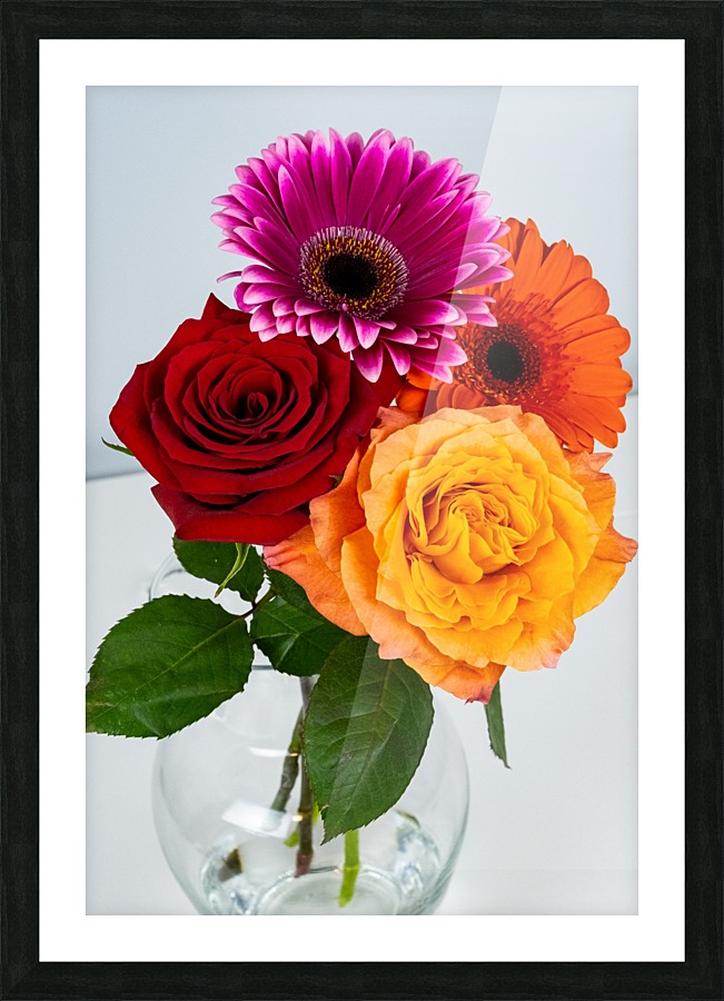 Flower vase Picture Frame print