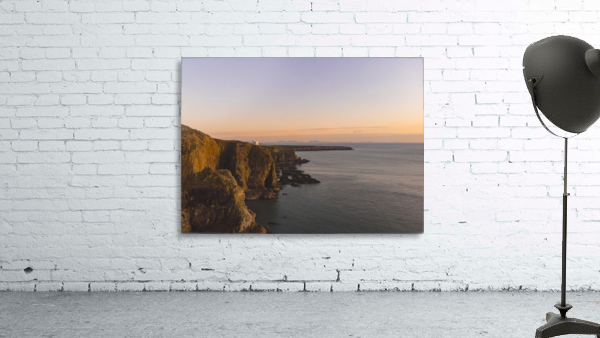 Sunset on the coast Wall Preview