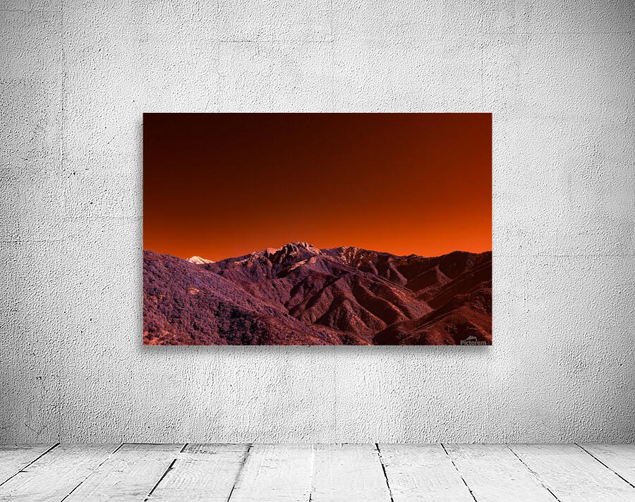 Burning Skies Wall Preview