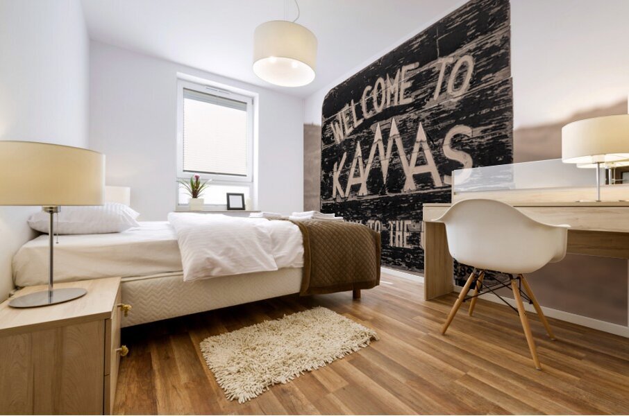 Welcome to Kamas Mural print