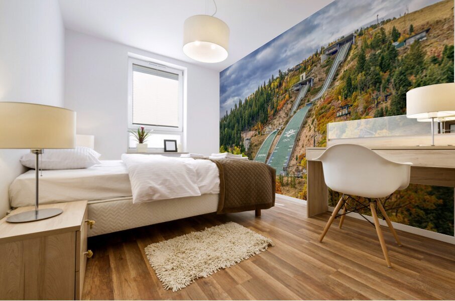 Legacy on the Mountain Mural print