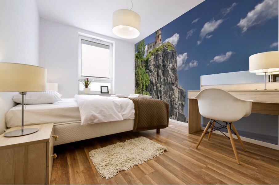 North Shore Beacon Mural print