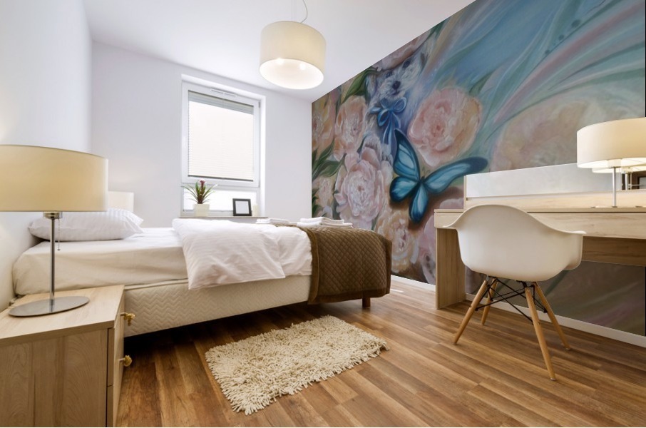Flowers. Miracle. Mural print