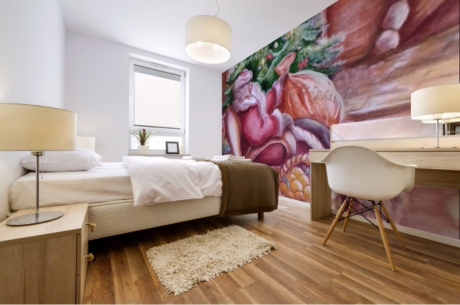 Santa Claus Mural print