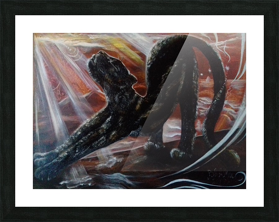 Panther Picture Frame print