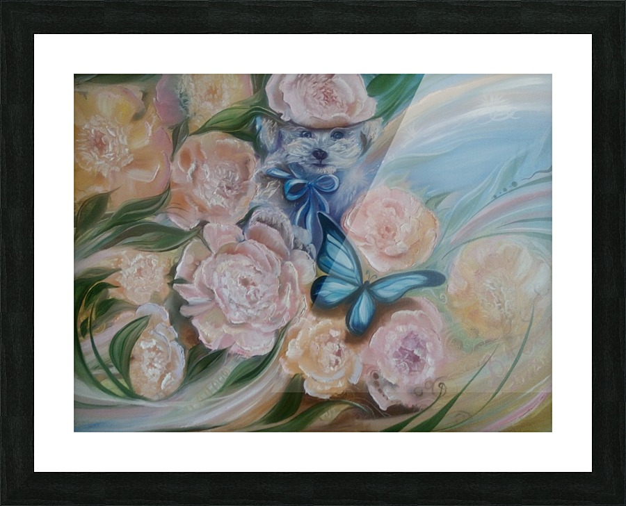 Flowers. Miracle. Picture Frame print