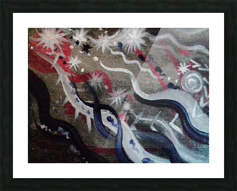 Shungite.Epiphany4. Picture Frame print