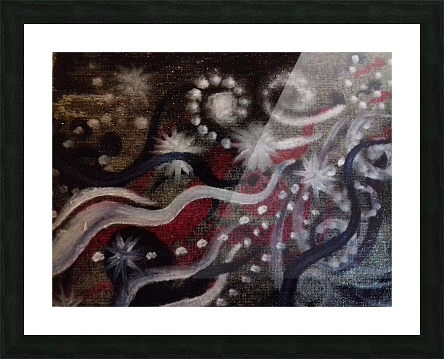 Shungite.Epiphany3.  Picture Frame print